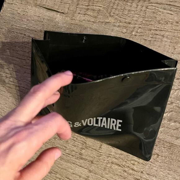 Zadig & Voltaire Triangle Logo Bikini in White. - Picture 11 of 11